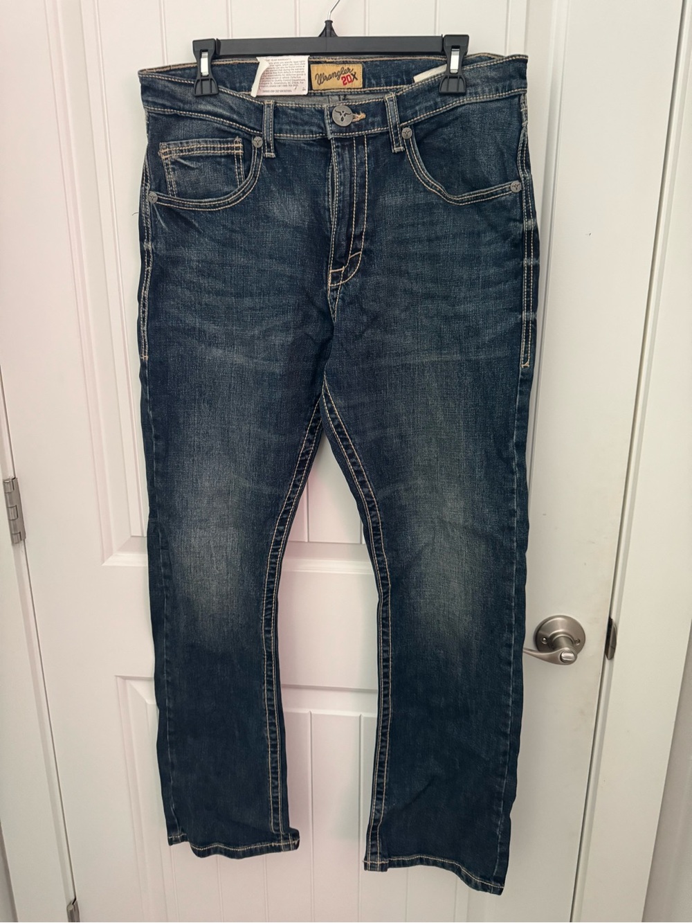 NWT Wrangler 20X Men’s Boot Cut Jeans 32x32 Indigo Western Cowboy